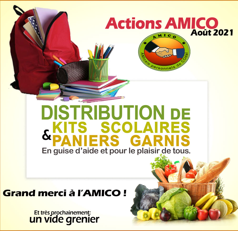 AMICO actions (August 2021)