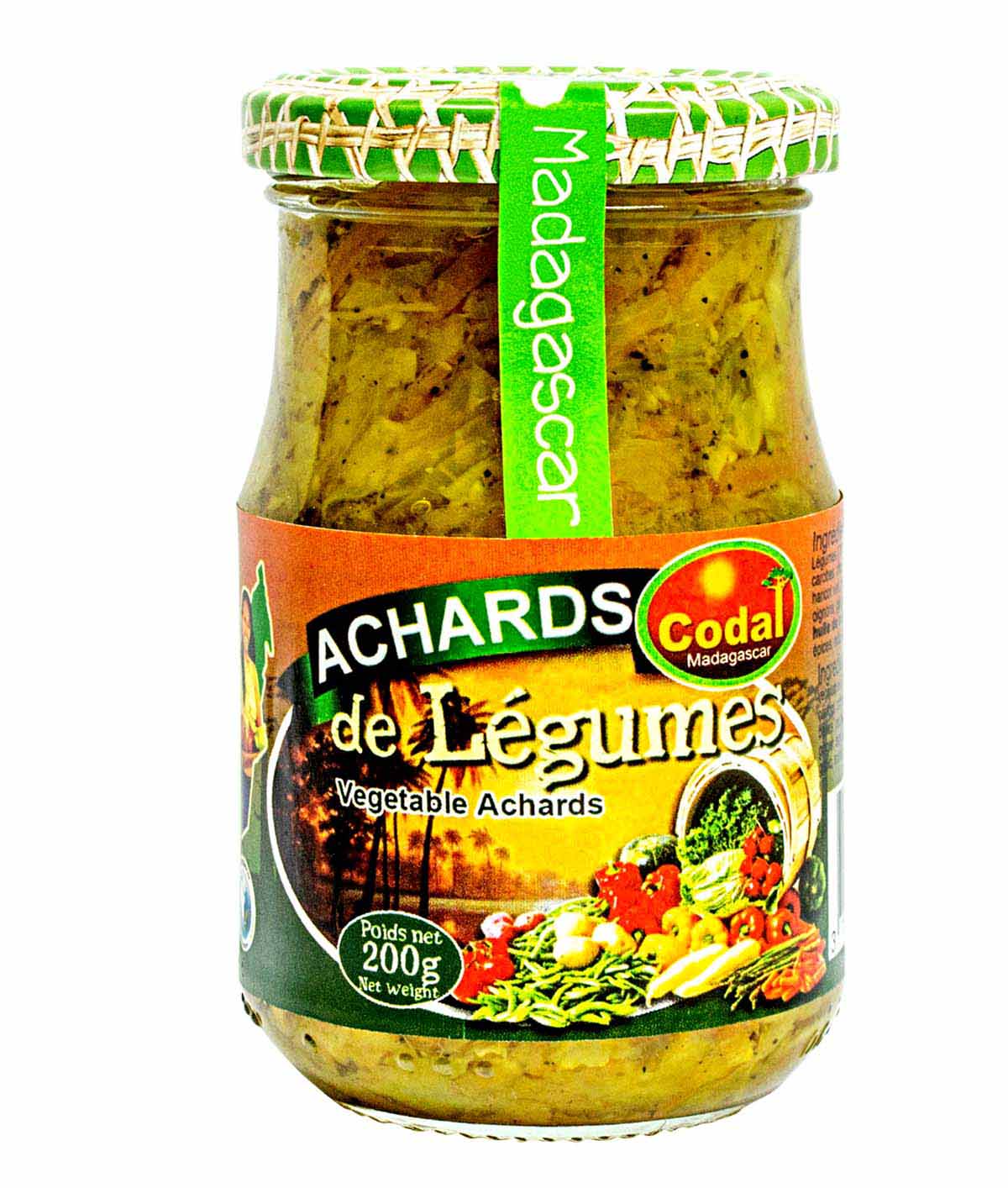 Achards légumes 200g