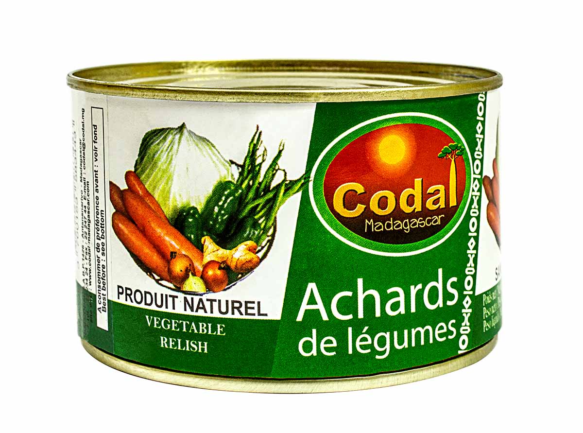 Achards de légumes 400g