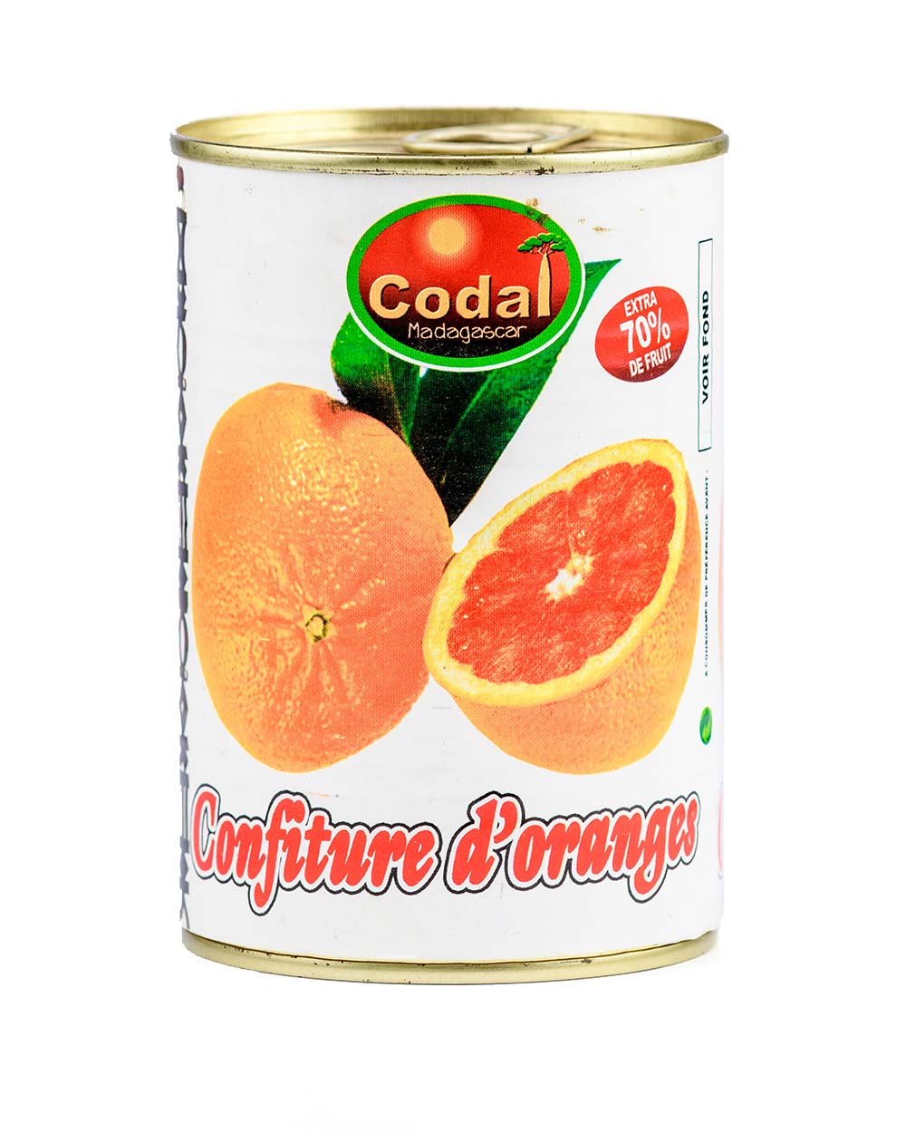 Confitures conserves orange 500g