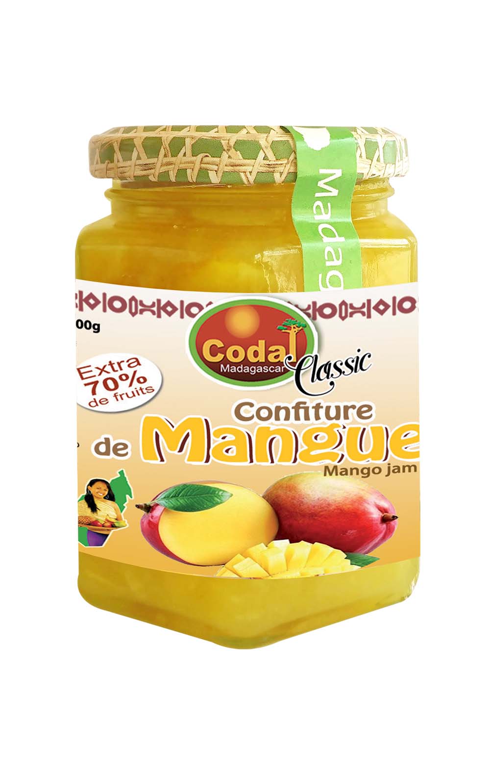 Confitures Extra Mangue 220g