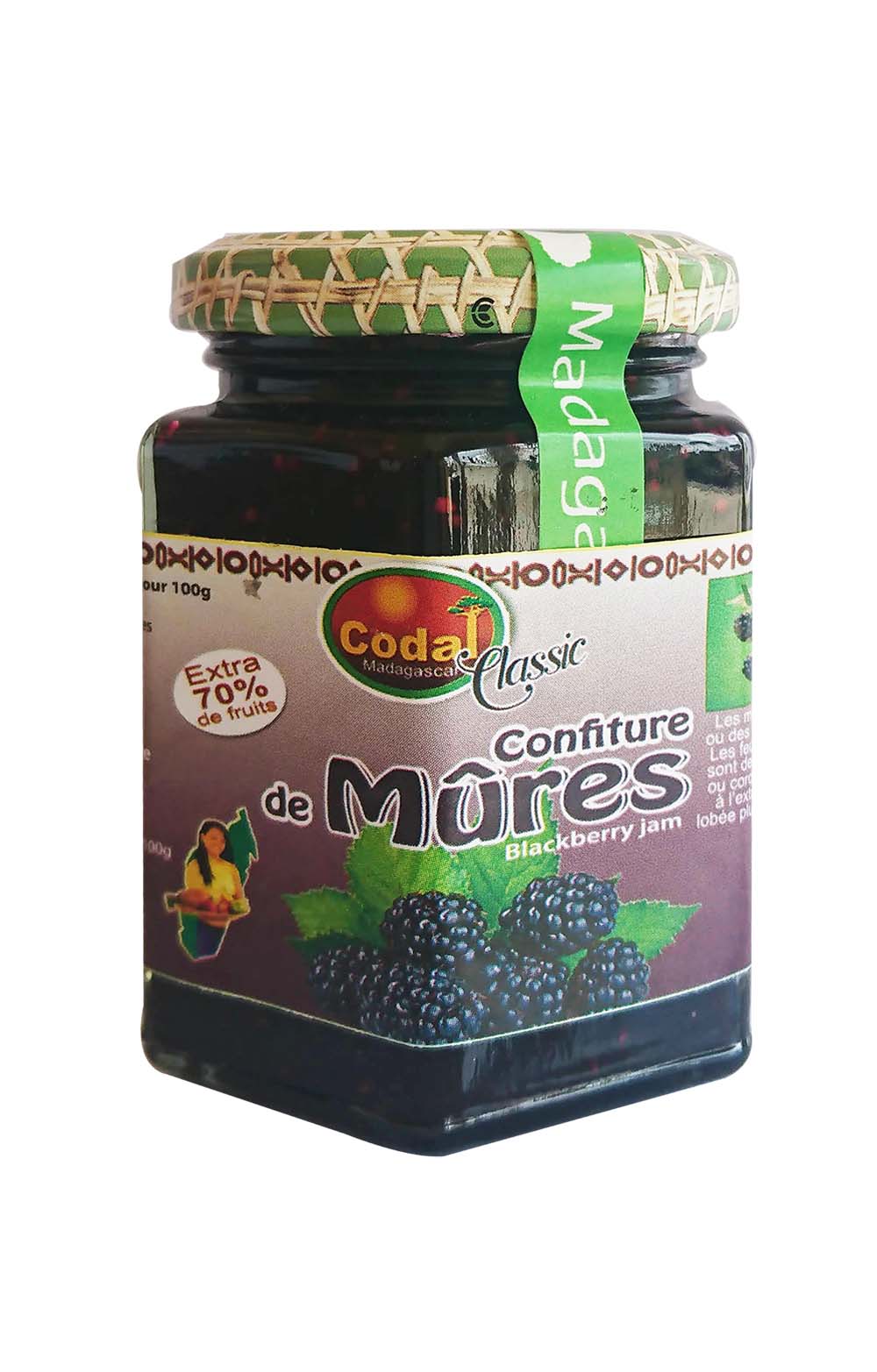 Confitures Extra  Mûre  220g