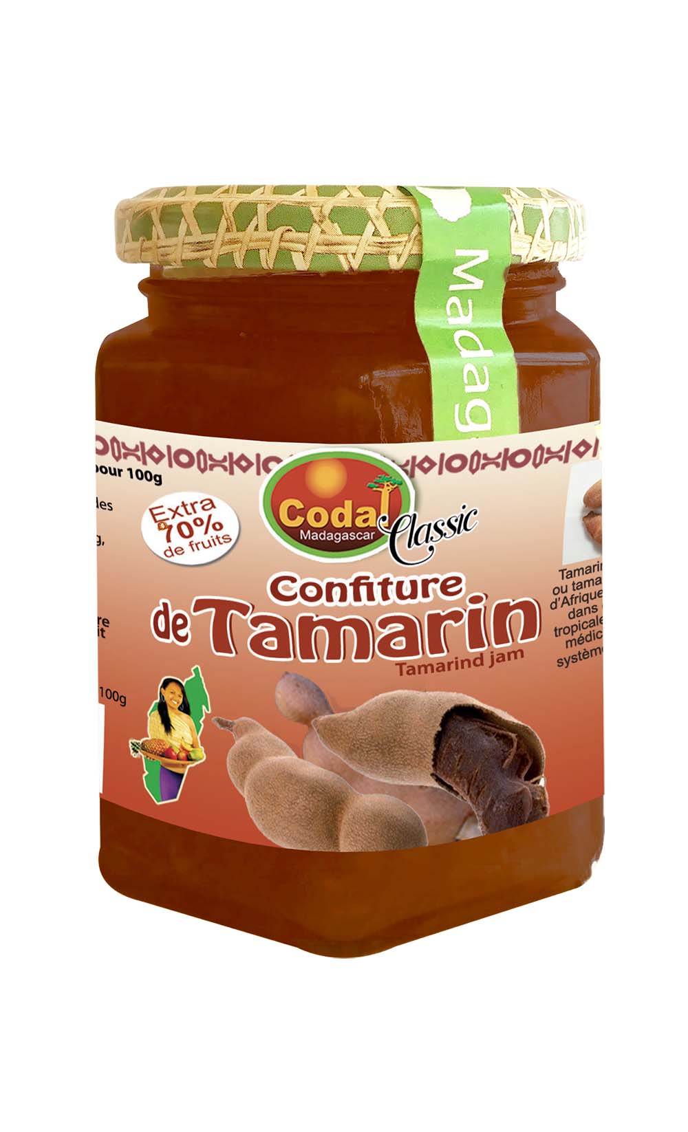 Confitures Extra Tamarin 220g