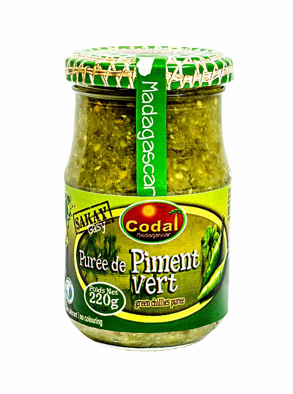 PUREE DE PIMENT VERT 220G