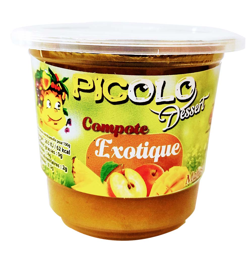 compote picolo pomme exotique