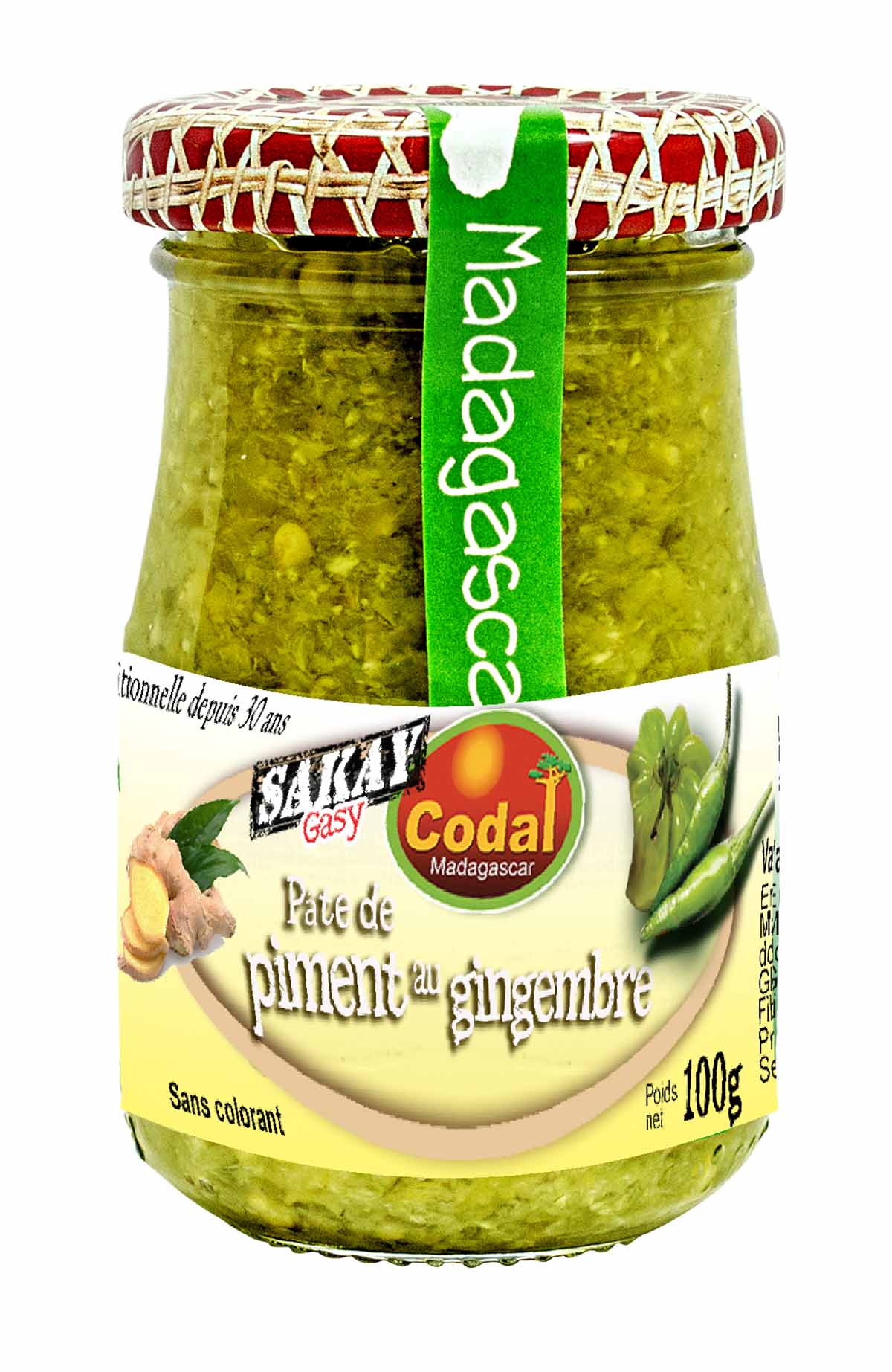 Ginger pepper paste ginger pepper 100g